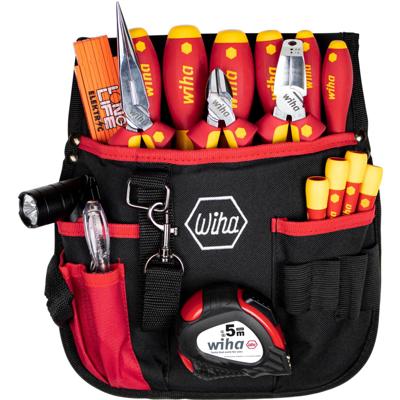 Wiha Gereedschapset elektricien | assorti 18-dlg. | incl. heuptas 44574