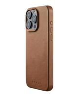 Mujjo Leather Case met MagSafe iPhone 15 Pro Max Bruin - thumbnail