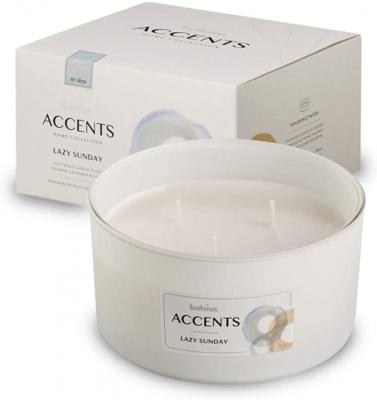 Bolsius Geurkaars in Glas Accents Multi Lont Lazy Sunday - 8 cm / ø 14.5 cm