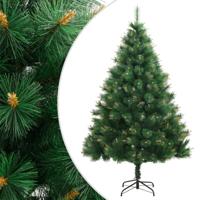 Kunstkerstboom met scharnieren en standaard 210 cm - thumbnail
