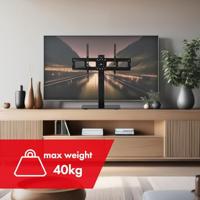 Maclean MC-386 - TV-beugel 32-75" - Universele TV-standaard voor RTV-kaststandaard - max 40kg - VESA 600x400 - thumbnail