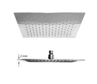 Regendouche Square-Thin 20x20 cm Best Design Dikte 2 mm - thumbnail