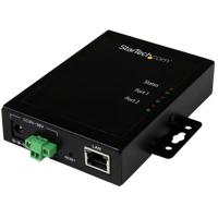 StarTech.com Serieel naar IP-apparaatserver met 2 poorten, RS232, metaal en monteerbaar, seriële apparaatserver - thumbnail