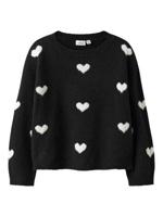 Name it winter sweater meisjes - zwart - regular fit, gebreid - NkfOna - thumbnail