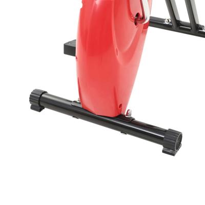 vidaXL Hometrainer X-bike bandweerstand rood vidaXL Hometrainer X-bike bandweerstand rood