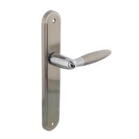 Intersteel Landelijke deurklinkElen chroom op schild - 0016.168211 - thumbnail