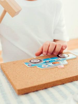 Tap tap voertuigen DJECO wit Tap tap voertuigen DJECO wit