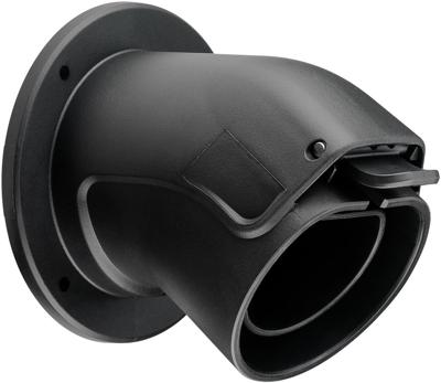 Muurbeugel voor laadkabel auto