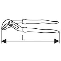 Expert by Facom Waterpomptang met Doorgestoken Bladen | 250 mm | L (mm): 260 - E084648 - thumbnail