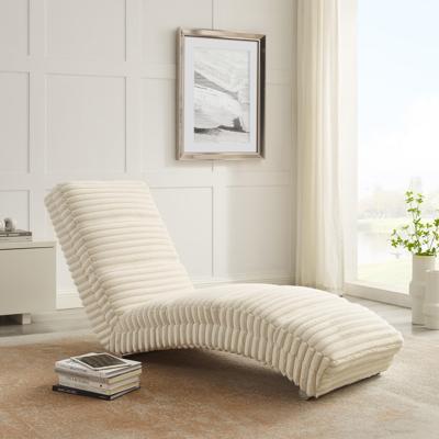 Artistiq Relaxfauteuil 'Amaryllis' Rib, kleur Beige