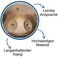 Sela SE 207 Harmony Handpan C# Kurd - thumbnail