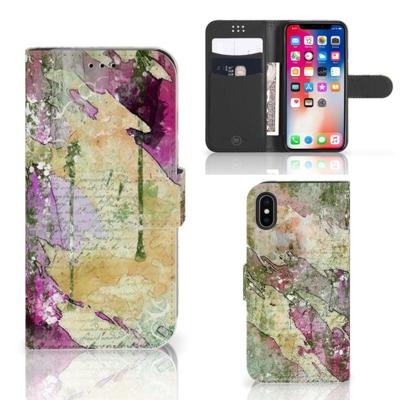 Hoesje Apple iPhone X | Xs Letter Painting Hoesje Apple iPhone X | Xs Letter Painting