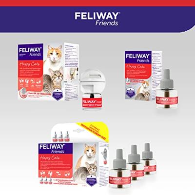 Feliway Friends Verdamper voor de kat 3 Navullingen