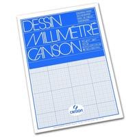 Canson 200067107 millimeterpapier A4 90 g/m² 50 vel - thumbnail
