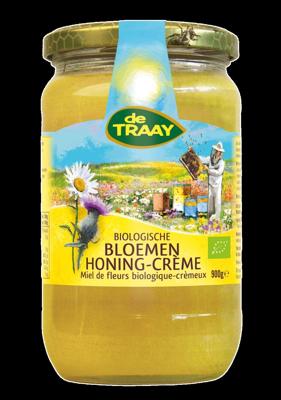 De Traay Bloemenhoning Crème EKO