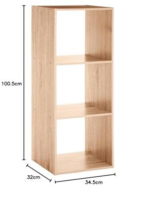Planken 5five Simply Smart Bruin Hout 34,4 x 32 x 100,5 cm