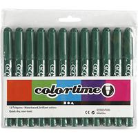 Creativ Company Groene jumbo stiften, 12st. - thumbnail