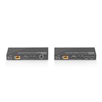 LINDY Cat.6 HDBaseT KVM Extender HDBaseT-extenderset (zender + ontvanger) HDMI, Infrarood, USB-A 2.0 Via netwerkkabel RJ45 150 m - thumbnail