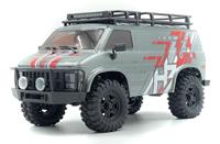 Hobby Plus 1:18 Crawler CR18P EVO-V2 Rock Van grey RTR 1:18 Brushed RC auto Crawler 4WD 2,4 GHz - thumbnail