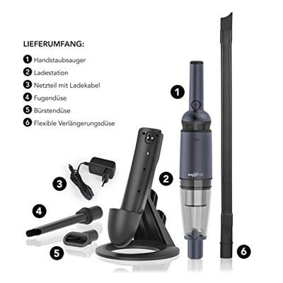 Maxxmee Accu-handstofzuiger 11.1V - Zakloze draadloze stofzuiger