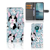 Nokia 3.4 | Telefoonhoesje | Met pasjeshouder | Hondjes - thumbnail