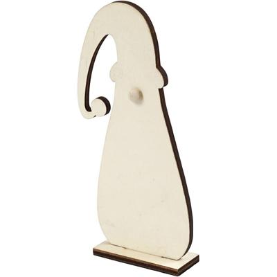 Creativ Company Kerstkabouter, h: 15 cm, d: 2,4 cm, b: 7 cm, dikte 3 mm, 1 stuk Creativ Company Kerstkabouter, h: 15 cm, d: 2,4 cm, b: 7 cm, dikte 3 mm, 1 stuk