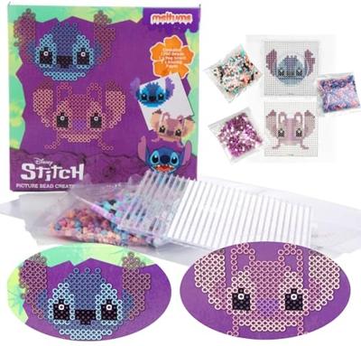 Dinotoys Apeldoorn Stitch strijkkralen set met 1200 kraaltjes - thumbnail