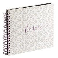 Hama 00003831 Ringbandalbum (b x h) 28 cm x 24 cm Beige, Wit 40 bladzijden - thumbnail