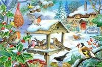 Feed The Birds Puzzel 250 Stukjes XL - thumbnail