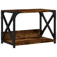 Printerstandaard 44x26x31,5 cm bewerkt hout gerookt eikenkleur - thumbnail