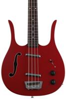 Danelectro 58 Longhorn Bass Red Hot elektrische basgitaar - thumbnail