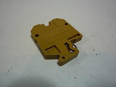 Weidmüller 0128360000 Doorgangsserieklem Schroeven Beige, Geel 100 stuk(s)