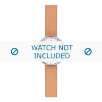 Horlogeband Skagen SKW2594 Leder Lichtbruin 12mm - thumbnail