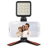 Hama Smartphonehouder 1/4 inch Werkhoogte: 15 cm Zwart, Rood - thumbnail