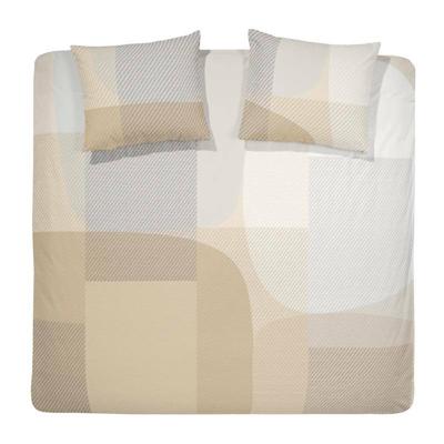 Damai dekbedovertrekset satijn 240 x 200/220 cm moore butter cream