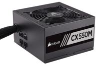 Corsair CX550M power supply unit 550 W 20+4 pin ATX ATX Zwart - thumbnail