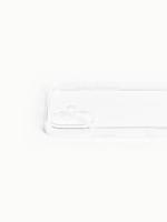 Høyde iPhone 16 hoesje - Backcover met siliconen ringen - Transparant - thumbnail