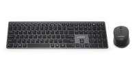Gembird KBS-ECLIPSE-M500-ES toetsenbord Inclusief muis USB + Bluetooth QWERTY Engels Zwart - thumbnail