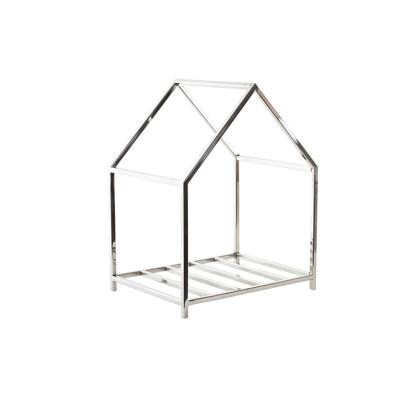 Houtblok standaard DKD Home Decor Roestvrij staal 40 x 30 x 50 cm