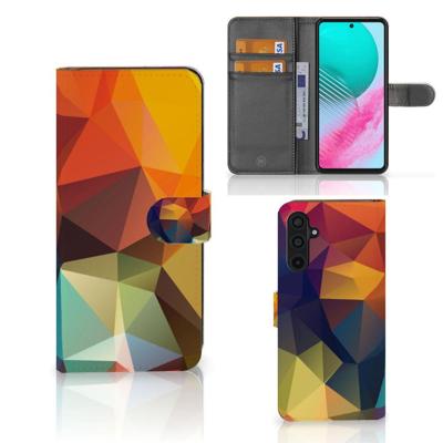 Samsung Galaxy M54 | Book Case | Polygon Color