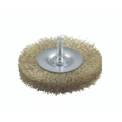 Bosch Accessories Schijfborstels voor boormachines - gegolfde draad, met messing coating, 75 mm D = 75 mm, breedte = 8 mm Schacht-Ø 6 mm 2609256529 1 stuk(s)