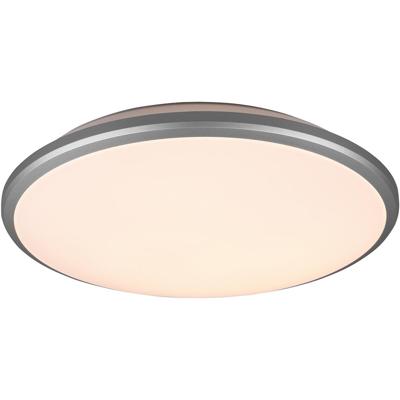 Dimbare LED Plafondlamp Rond - 20.5W Warm Wit 3000K - Mat Titaan