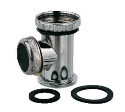 Kirchhoff Afvoer-T-stuk, chroom, 1 1/4", voor sifon - 988487418