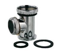 Kirchhoff Afvoer-T-stuk, chroom, 1 1/4", voor sifon - 988487418 - thumbnail