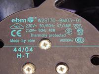 EBM Papst W2S130-BM03-01 Axiaalventilator 230 V/AC (Ø x h) 130 mm x 55 mm - thumbnail