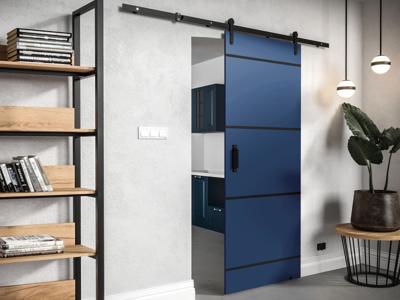 Schuifdeur LOFTAMA blauw Schuifdeur LOFTAMA blauw