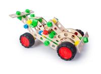 Constructor Junior 3in1 Sportauto 107 stuks - thumbnail