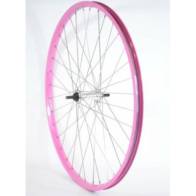 Hzb voorwiel 24 inch etrto 507 alu vaste as zilver