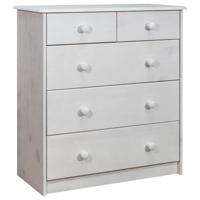 vidaXL Ladekast 75x35x80,5 cm massief grenenhout - thumbnail