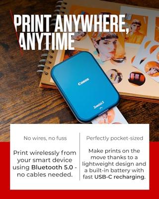 Fotoprinter Canon Zoemini 2 Blauw - thumbnail